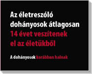 Kombinált figyelmeztetések a dohányzás veszélyeiről