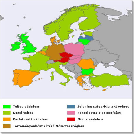 Dolgozók védettsége a munkahelyi füstártalomtól 2009 szeptemberében