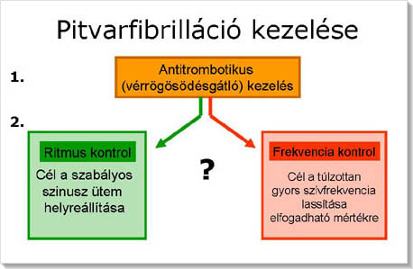 A pitvarfibrillci kezelse