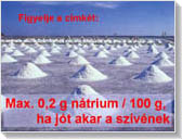 A só emeli a vérnyomást, ezzel szívinfarktust és agyérgörcsöt okoz.
